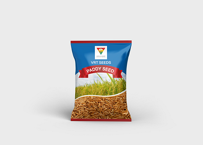 Rice or Paddy Seeds Pouch Design branding crops seeds packaging indian seeds packaging paddy seeds pouch design product design rice seeds seeds seeds brand seeds packaging