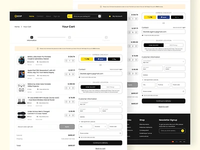 eCommerce bulk product checkout flow check out flow clean component set design ecommerce ecommerce product design electronic landing page illustration ios minimal product design product page shahriar shuvo stepper ui ui design ux design