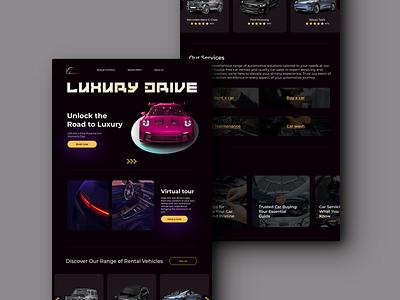 Auto care hub | Auto vehicles Website design auto motors web design design motors uiux design uiux web design vehicels web design website