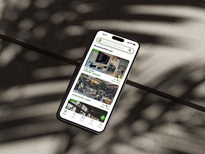 Cafe Sphere - Cafe Finder App app cafe ui user research ux