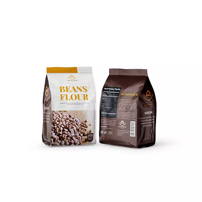 Plantain/Beans/Yam Flour Packaging Design branding design flour graphic design package package design packaging packaging design plaantain