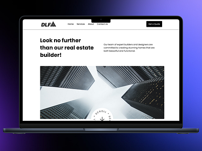 Real Estate | Landing Page | Website & UX/UI Design 3d animation branding design design thinking graphic design landingpage logo motion graphics realestate typography ui uiux ux uxui website websitedesign