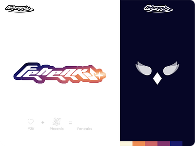 Feneaks logo branding graphic design logo logotype