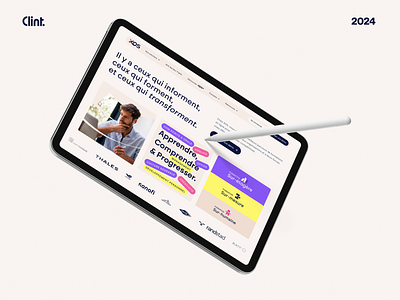 XOS - Website redesign animation branding ipad learning logo ui ux wave website xos