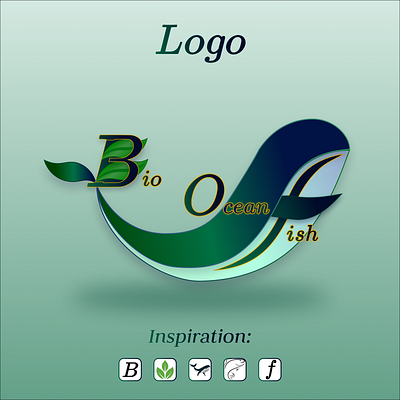 Logo-Marine Fish Fertilizer branding graphic design logo