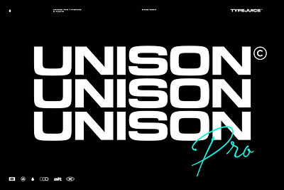 Unison Pro Free Download bold creative creative font design extended fresh light logo font minimal modern professional title font type juice typeface unison web font