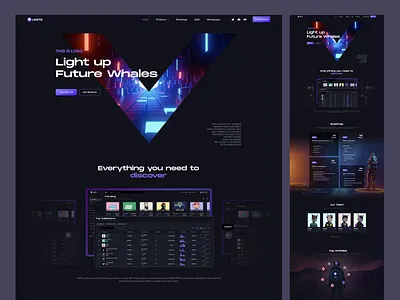 NFT web design design nft ui ux web web design