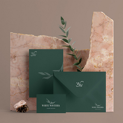 Visual identity for Bir based luxury wedding planners . branding graphic design product design