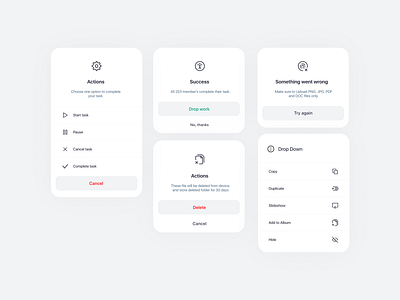 Action Bar UI action app bar design graphic design landing page minimal mobile navbar onboard prototype simple ui ux vector