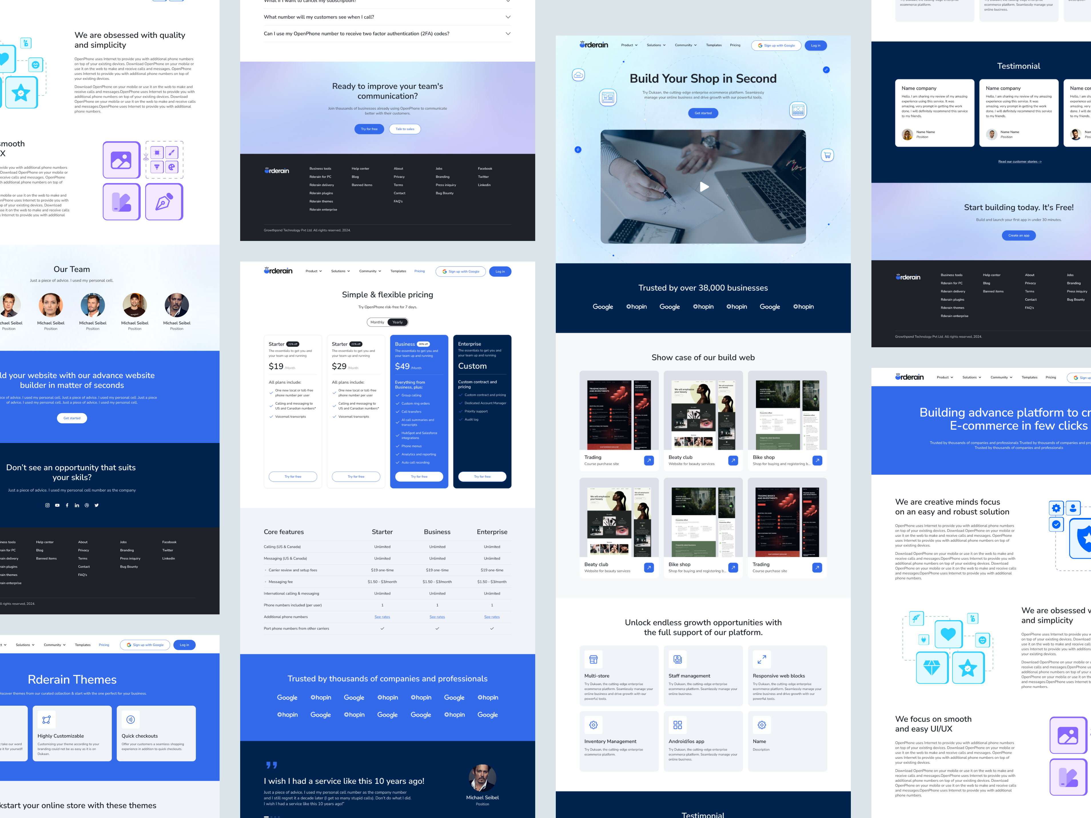 Website to sell theme design branding design landing landing page logo ui uiux web web app web design web site