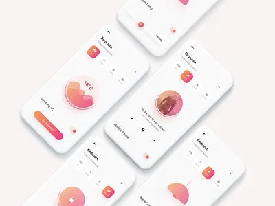 Home Automation app app home app ui home automation home ui smart home ui ux