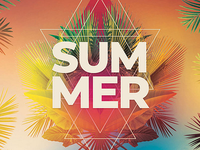 Summer Flyer beach design download exotical flyer graphic design graphicriver photoshop poster psd summer flyer template tropical