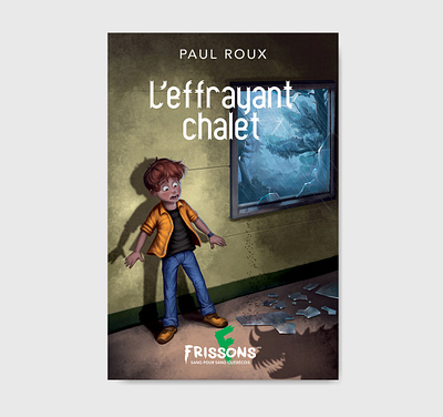 L’effrayant chalet childrensillustrator illustration illustrator