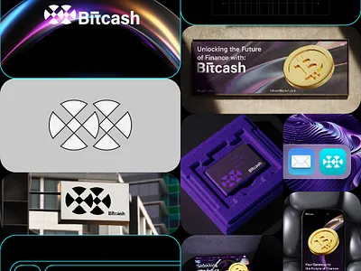 Bitcash Branding brand design brand designer brand identity branding logo design logo designer logo mark logo type