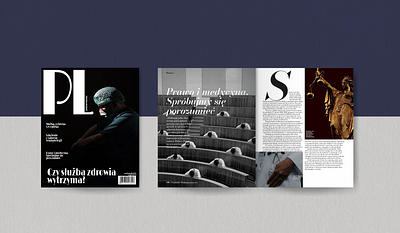 Magazine graphic design illustration magazine typography