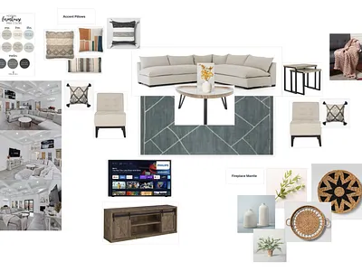 Modern Farmhouse Concept Design design floor plan graphic design interior decorating milanote mood board