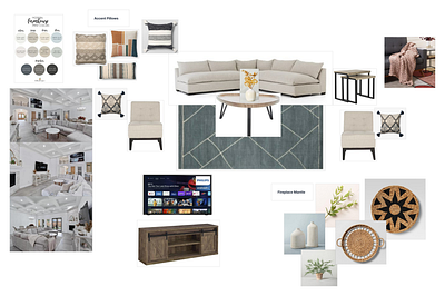 Modern Farmhouse Concept Design design floor plan graphic design interior decorating milanote mood board