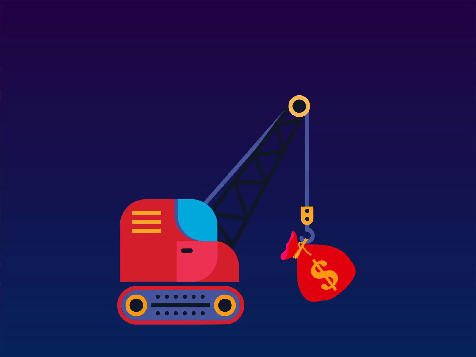 Example of Lottie Hero Section Animation