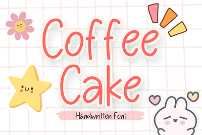 Coffee Cake is a handwritten font education