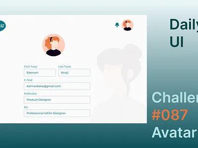 Daily UI Day 087, Avatar app branding design graphic design illustration ui ux