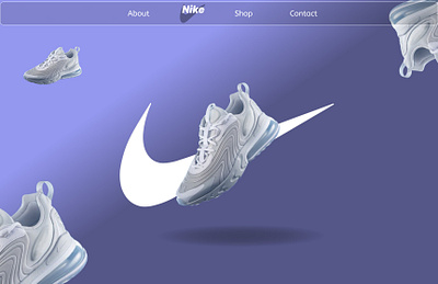 NIKE REINOVATED WEBSITE animation app brand branding design graphic design illustration logo market marketing shoes shoping typography ui ux vector