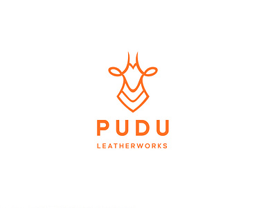 Pudu Leatherworks - Logo Design app branding design graphic design house logo illustration logo logo design pudu pudu logo design ui vector