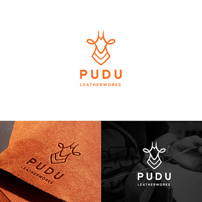 Pudu Leatherworks - Logo Design app branding design graphic design house logo illustration logo logo design pudu pudu logo design ui vector