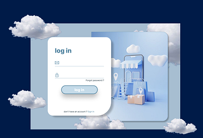 Login interface with email and password animation design website graphic design intefacelogin motion graphics ui ux webseite