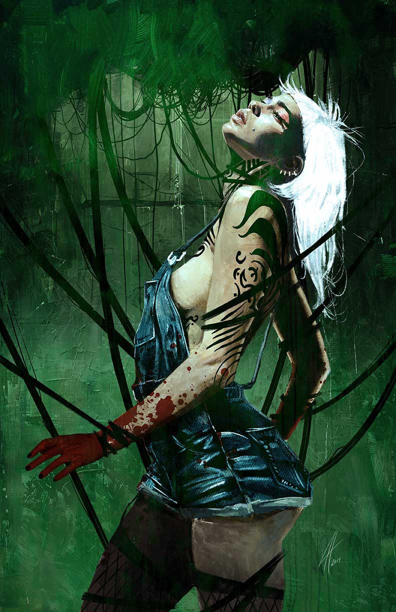 Example of Comic Book Cover Art