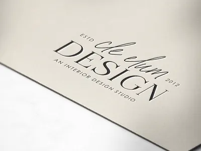 Branding Mockup for Interior Designer branding design graphic design interior design logo mockup typography