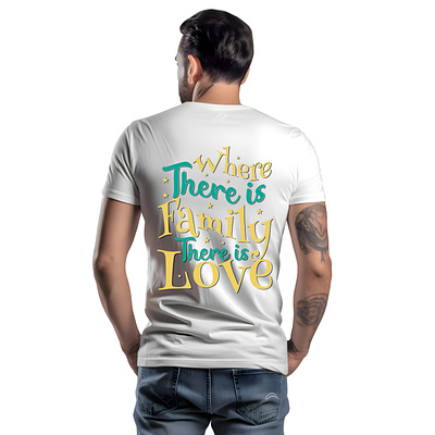 Where There is Family There is Love Creative T-Shirt Design animation armyshirt bajumurah branding creative t shirt creative t shirt design design dress firefightertraining graphic design illustration motion graphics summerstylestyle t shirt t shirt design tshirtdesigner tshirtdesignlogo tshirtstyle ui