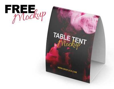 FREE TABLE TENT MOCKUP free mockup freebies freebies mockup tent card tent mockup