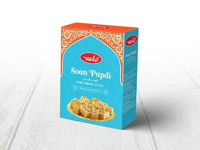 Waho Soan Papdi Packaging Call bikaneri mithai soan papdi sweets