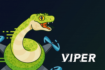 Viper Quadcopter Logo Design brand design branding design graphic design graphic designer illustration logo snake logo typography vector vector illustration viper illustration viper logo viper logo design