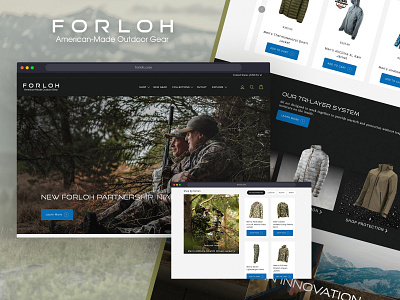 FORLOH - Website Reskin ux web design web development