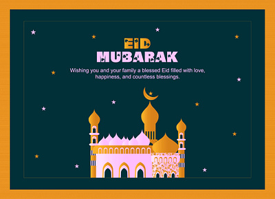 Eid card ai card card design eid card eid mubarak happy eid illustration illustrator