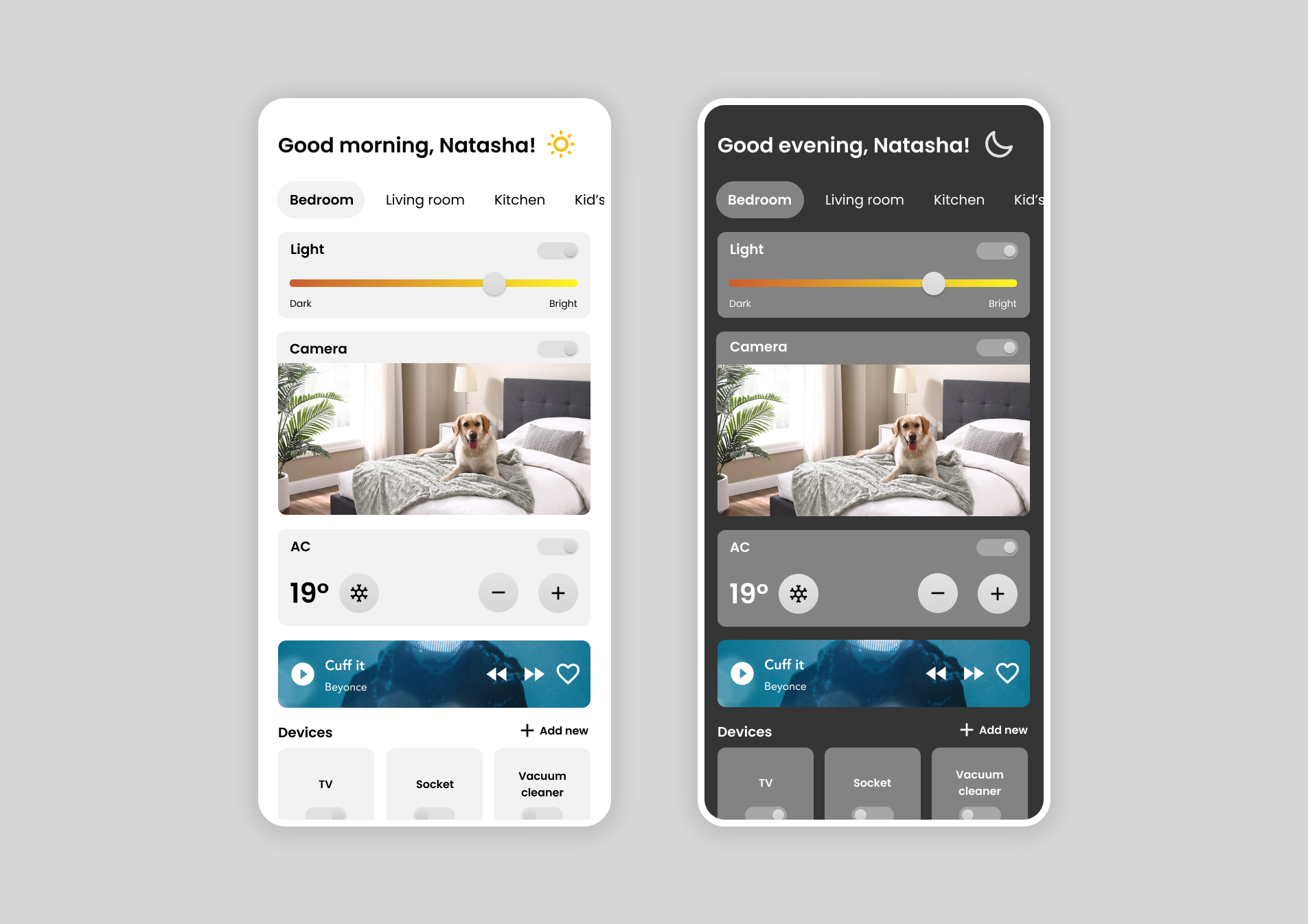 Daily UI 021 - Home Monitoring Dashboard app design daily ui dailyui dashboard design home dashboard home monitoring dashboard monitoring switches ui ui design ux