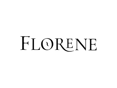 Florene logo branding classic cosmetic cosmetics custom logo elegant f feminine identity logo logo design logotype makeup skincare small business soap