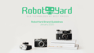 RobotYard branding brand brand design branding design graphic design logo vector