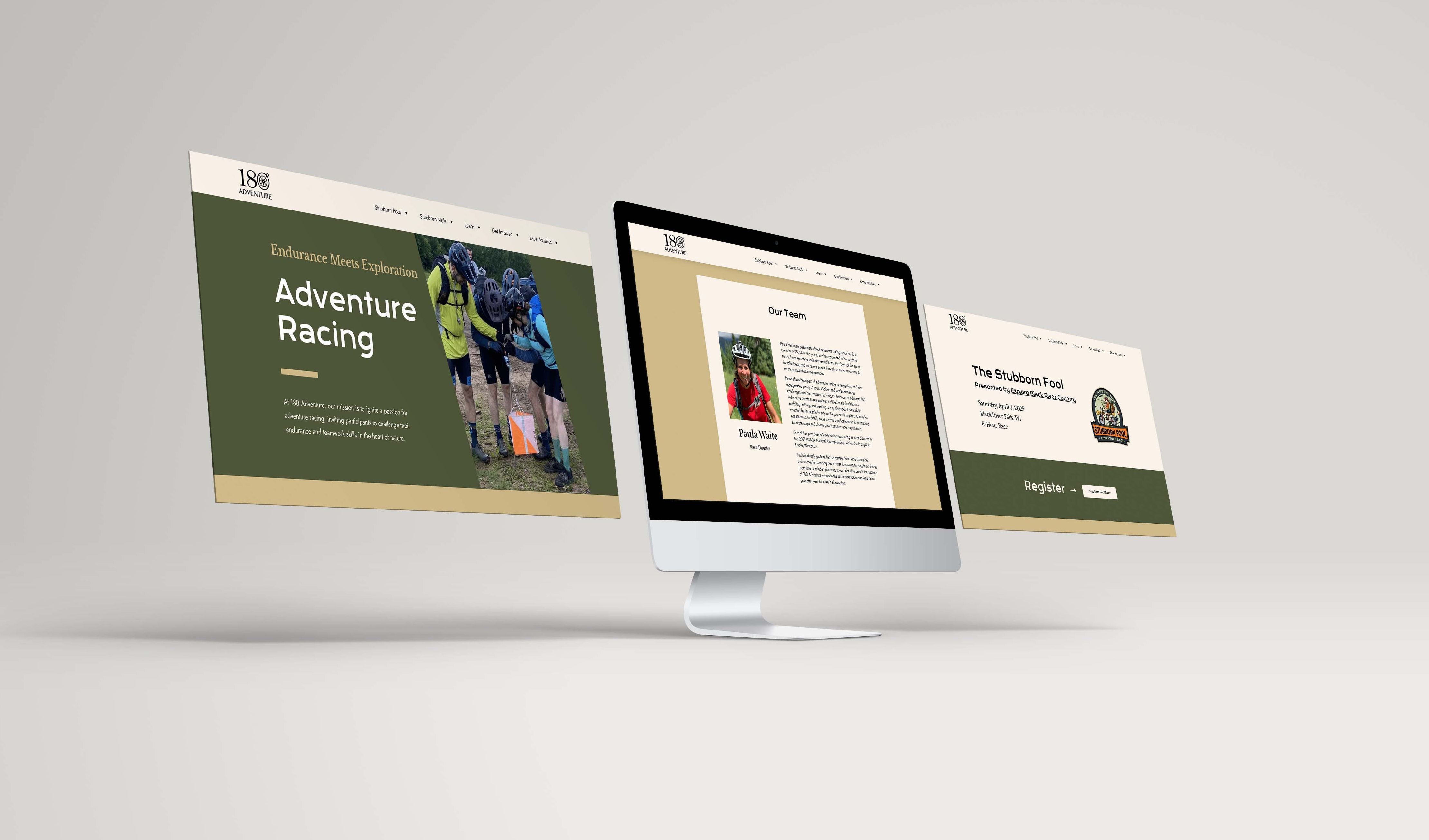 180 Adventure adventure racing biking canoeing collect cps hiking icon design ui ux web design wisconsin