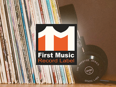 First Music Record Label logo dailylogochallenge logo