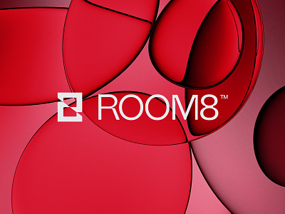 Room8™ — Logo & Visual Identity 8 logo brand branding custom digital futuristic logo logo design logomark logotype mark room solution symbol