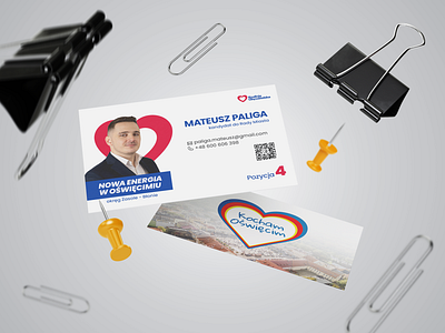 Business Card for Candidate of Local Government Elections adobe illustrator adobe photoshop business card business card with photo card design elections graphic design illustrator photoshop print qr code revers
