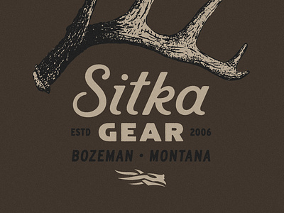 Whitetail Shed antler apparel design deer hunting illustration shed typography whitetail