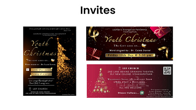 Invites/Invitations design graphic design illustration logo vector