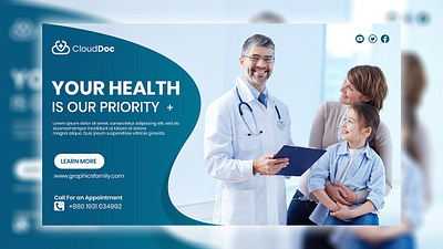 Social Media Banner Design For Health And Medical banner banner design mediacal