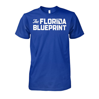 Ron DeSantis The Florida Blueprint Shirt design illustration