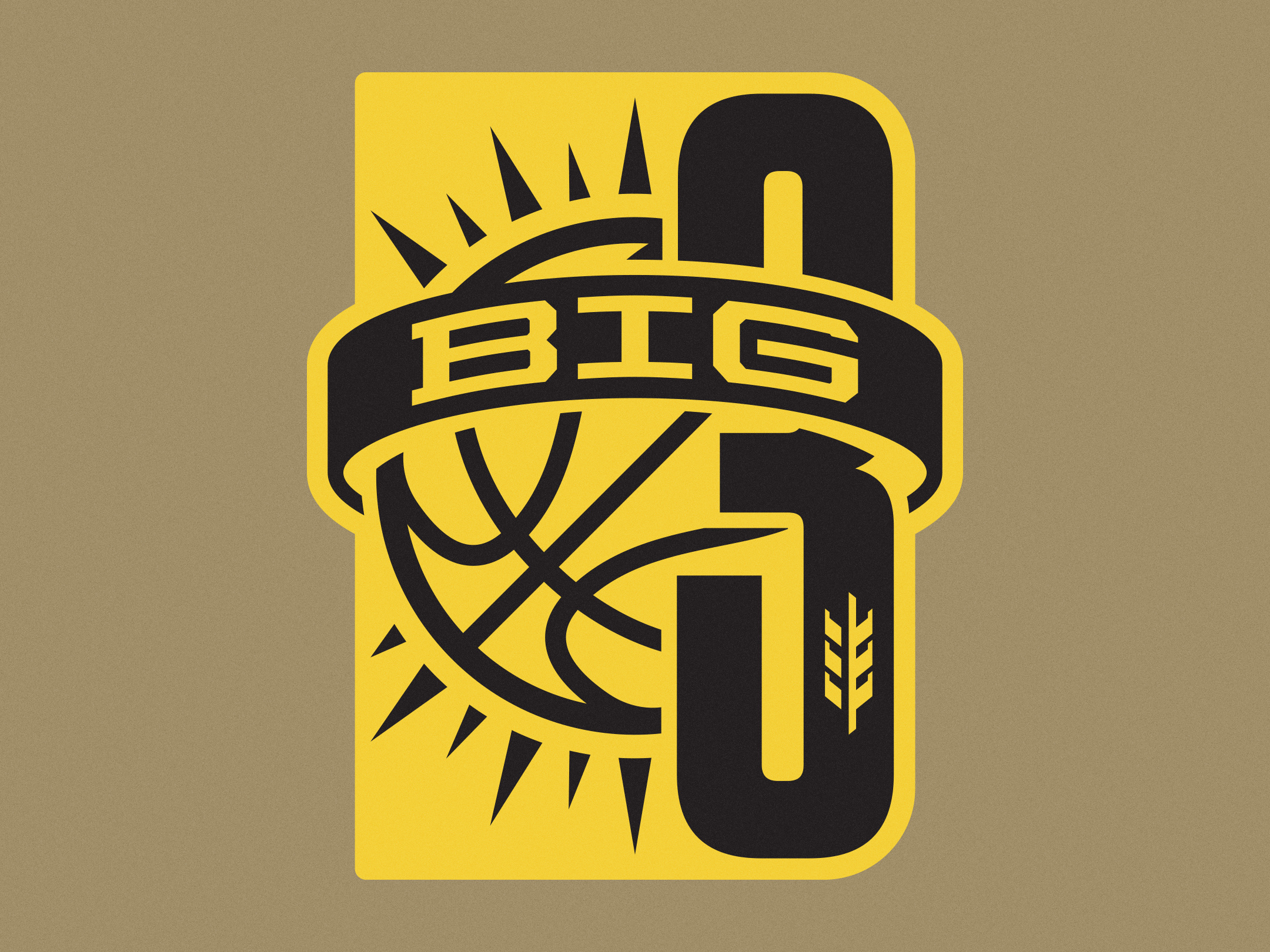 BIG 3 Badge for a Brewery Label badge branding brewery design logo sports