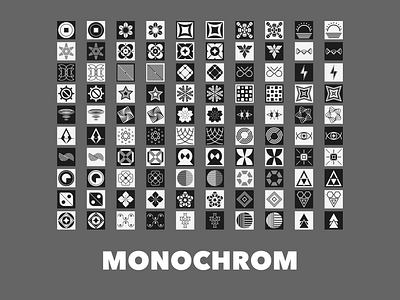 Monochrom - Planet Avatars abstract avatar monochrom set sketch