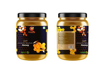 Honey Packaging Design a2 cow ghee branding graphic design packagingdesign